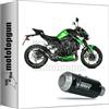 MOTOTOPGUN mivv scarico omologato cat-oem mk3 inox nero compatibile con kawasaki z900 z-900 2023 2024 mototopgun