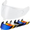 PSLER Visiera Casco per SKWAL i3 RIDILL 2 D-SKWAL 3 Visiera Colorata Accessori per Casco da Moto Ricambio(Trasparente)