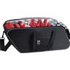 ZHOUMADE Borsa da sella per moto, fodera termica senza cuciture, adatta per Harley Touring picnic, escursionismo, cibo congelato, bevande, vino, (nero)