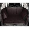 SADQRG Copri Baule Antiscivolo Per Mercedes Per Benz Classe G W463 2010 2011 2012 2013 2014 2015 2016 2017 2018 Tappetini Per Bagagliaio Personalizzati Tappeto(Nero rosso)