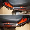 labelbike - Adesivi 3D Moto Maniglie Passeggero con bauletto Protezione e Decorazione in Resina compatibile con Kymco DTX 360 125 300 350