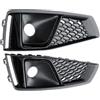 VGLLUTLH Compatibile for Audi A4 S4 S-Line B9 mascherina for fendinebbia anteriore griglia di copertura paraurti anteriore fendinebbia griglia 2019-2020 non standard A4