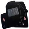 ASC tappetini auto compatibili con FOCUS 3 ST Line dal 2011-2018, Turnier, Active, Berlina 5 porte tappeti auto in moquette con bottoni e battitacco in gomma