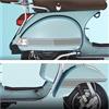 Generico Kit 4 adesivi fasce fascia bande coda parafango decal compatibili con PIAGGIO VESPA P150X P 150 XE LX 150 scegli colore Cod.2007 (074 Grigio Medio)