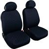Lupex Shop Ketty_BS Coprisedili Coppia Anteriore, 2 posti, Trapuntato Blu