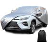 Generico Copri Auto Anti Grandine per Toyota Hilux 2021 Single-Cab 2020-2025 Copertura Per Auto Anti Grandine丨Impermeabile Anti UV Antipolvere Con borsa portaoggetti & Strisce Riflettenti