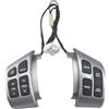 SQIFBA Multifunzione Sul Volante Interruttore Di Controllo Della Velocità Pulsante Volume Audio Pulsanti Al Volante Per Suzuki Per SX4 Per Swift 2006-2013 Comandi Al Volante