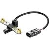 HELLA 6PU 009 163-721 Generatore di impulsi, Albero a gomiti, 12V, 2a... poli, Cavo 245mm