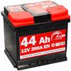 SPEED BATTERIA AUTO SPEED BY SMC cod L144 44Ah 390A Polo Positivo a Destra 12V
