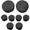 BEUTEE 8PCS Telaio Tappi for Le Orecchie Compatibile Con S1000XR S 1000XR S1000 XR S 1000 XR 2013-2022 Telaio Della Moto Foro Tappi di Copertura spina Tappo Telaio (Color : Black)