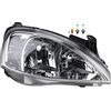 Johns Faro alogeno adatto per Opel Corsa C 09/2000-06/03 Lampadina destra