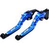 HUIKO Per HONDA CB599 CB600 HORNET CB900 Hornet 2002-2006 Leva Freno Frizione Estensibile Pieghevole Per Moto(Style-C)