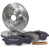 ENVA MADE FOR QUALITY BESTPRICE Set freni asse anteriore incl. dischi freno ventilati Ø 295 mm + pastiglie freno anteriori, compatibile con MERCEDES Classe C (W204), Classe C Coupé (C204), Classe C T-Model (S204)
