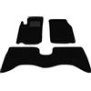 Generico Tappetini compatibili con Mitsubishi Pajero Sport 2000-2002 no decoro, kit tappetini auto personalizzati, set tappeti in moquette, tappeto auto