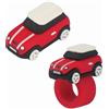 Generic Inserto in silicone per auto con pulsante Start e Stop, per cruscotto centrale, decorazione per lo schermo, compatibile con Mini Cooper One S JCW PJ02 (rosso)