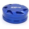 HMJDZ Accessori di protezione Accessorio Per Motocicletta Per BMW F800GS 2008-2015 2014 2013 2012 2011 2010 F800 GS F 800 Coperchio Serbatoio Fluido Cilindro Freno Anteriore(Blue)