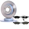 AOQ ORIGINAL QUALITY AOQ-COPPIA KIT DISCHI FRENO + PASTIGLIE ANT. COMPATIBILI CON FIAT 500 9.0, 1.2 (312) pPANDA 1.2 312 DISCO PIENO diametro 257mm (ANNO DAL: 06-2015)