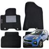 W-Parts SERIE 4 TAPPETI - TAPPETINI IN MOQUETTE NERI PER SPORTAGE IV dal 2015 al 2022