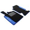 IL TAPPETO AUTO BY FABBRI 3 COLOR0000023B, Tappeti auto moquette antiscivolo, Su misura, 2 Ricami, Blu