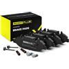 RIDEX PLUS 402B0676P Set d'assale Kit pastiglie freni Anteriore con accessori con bulloni pinza freno con lamierino anticigolío Compatibilità con MERCEDES-BENZ VITO/MIXTO Furgonato W639