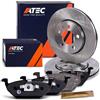 ATEC Germany Set di freni asse anteriore incl. dischi freno Ø 256 mm | Compatibile con: AUDI A1, A1 Sportback, A3, SEAT CORDOBA, IBIZA III, IBIZA IV, IBIZA IV Kasten/Schrägheck, IBIZA IV SC