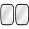 Easy Link 2x Specchietti Retrovisori Esterni Universali 22x17cm ø20-30mm | Specchietti Retrovisori per Camion, Escavatore, Sollevatore, Trattore, Macchinari Agricoli