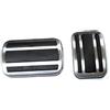 ZAPORA Copri Pedale Freno Acceleratore Carburante Gas Auto Per Peugeot 3008 5008 DS 7 Per CROSSBACK LHD Copripedali Tappetini copertura pedale dell'acceleratore(Style 1(AT))