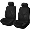 HFFTYU 2 Pezzi Coprisedili per Auto, per Volvo XC40 XC 40 2018-2022 Coprisedile Anteriore per Auto con Schienale Confortevole in Rete Traspirante,C