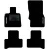 QUEMAR Tappetini Auto per Alfa Romeo Stelvio, Bordo Nero, 2 Ricami