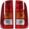 KOEHXJ Luci Posteriori LED Gruppo Fanale Posteriore Per Auto Pickup A LED Sostituzione Lampada Freno Posteriore Per Toyota Per HILUX Per VIGO 2005 Luci Posteriori(Righ)
