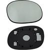 Generico Piastra + Vetro Specchio Retrovisore per Specchietto Specifico COMPATIBILE con CITROEN C3 dal 2003 al 2009 (Sinistro Lato Guida)- 0064