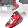 SUROK Fanale Posteriore per Honda Fit Jazz GK5 GP5 2014-2020, Fanali Luci Posteriori Lampada Freno Destra Sinistra Parti di Ricambio,Right-17-20 1PCS