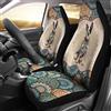 Generic Coprisedili Anteriori Australian Cattle Dog Mandala Pattern Style Car Seat Covers Antiscivolo Coprisedili Auto Protezione Coprisedile per SUV Camion Guidatore 52X138CM