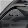AZgraphishop Kit 2 Adesivi GS RESINA 3D PER BMW R 1200-1250 GS ADV 2014-2018 AD-GSADV2 (BLACK)