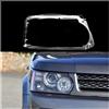 WTXXGQ Blocchi Fari Anteriori Auto Per Land Per Rover Per Range Per Rover Per Sport L320 Facelift 2010-2013 Copri Lente Anteriore Auto Coprilampada In Vetro Paralume Fanale Proiettore(1Piece Left Side)