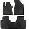 OMAC Tappetini Tappetini in Gomma No.77 compatibile con MG HS II 2024-2026 TPE Gomma Nero 3 Pezzi