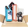 Generico KIT Tagliando Specifico per FIAT PANDA (169) (319-312) 1.2 1.4 Metano GAS GPL Natural Power Con Filtro Abitacolo (Kit3ltLOAB)