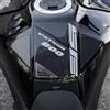 labelbike - Adesivo 3D Moto Paraserbatoio Protezione e Decorazione in Resina compatibile con Suzuki V-Strom 800SE Colore Grigio