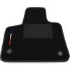 Somer Car Tappetino Auto SOLO LATO GUIDA 1pz compatibile con Citroen C5 Aircross 2019-2025 | 1 tappeto su misura in moquette, bandiera francia