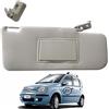 Palmaspareparts PANTINA ALETTA PARASOLE+GANCIO PER PANDA DAL 2003 (LATO PASSEGGERO) CON SPECCHIO