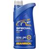 MANNOL Olio motore SPECIAL PLUS 10W-30 Olio parzialmente sintetico 1 L Compatibilità con VW Golf IV Hatchback 1J1 Golf V Hatchback 1K1 POLO 9N TOURAN 1T1, 1T2 Transporter V Van 7HA, 7HH, 7EA, 7EH