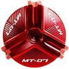 DPOGHYE Tappo Riempimento Per MT07 MT-07 FZ07 MT 07 2014-2021 2022 2023 Tappo Di Riempimento Olio Motore Moto Filtro Olio Vite Di Protezione Accessori