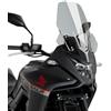 Generico Cupolino Parabrezza Touring Plexiglass JD9 TOURING Fumè Chiaro COMPATIBILE CON Honda XL 750 TRANSALP 2023-2024