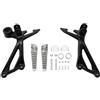 OEXRIGRU Poggiapiedi Pedane Moto Per Kawasaki Per Z900 2017-2025 Moto Passeggero Posteriore Pedane Staffe Set Accessori Motorcycle Pedane