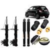 Palmaspareparts KIT 4 AMMORTIZZATORI ANTERIORI E POSTERIORI + TAMPONI E PARAPOLVERE PER LANCIA YPSILON 312 DAL 2011