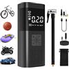 KAELA Mini Compressore Aria Portatile Auto, 6000mAh 150PSI Compressore Portatile Gonfiatore Bici Elettrico con Sensore Pressione, Schermo LCD Digitale e Luce LED, 4 Modalità per Auto, Moto, Bicicletta