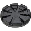 Stix Cuscinetto in gomma, blocchetto in gomma 125x120x24mm - Ponte sollevatore, cric - Blocco in gomma per martinetto di manovra