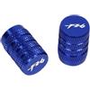 MPODYTSF Parti tappo valvola Coprivalvole Pneumatici Moto Per Yamaha FZ6 FZ-6 ZF6N FZ6R FZ6S Per FAZER(Blue)
