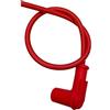 Generico Pipetta Attacco Candela CHAMPION PRO-5U 5K OHMS Rossa Con Cavo Candela