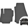 moto-MOLTICO Anteriori Tappetini Auto in Gomma con un Bordo - Set 2 Pezzi - Tappetini per Auto Impermeabile - Set di Tappeti Adatti per Ford Focus C-MAX 2003-2010